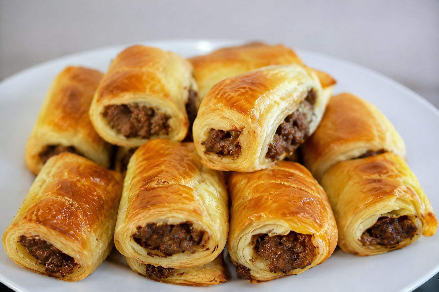 Spiced Meat Puffs at Mattathil Bakery